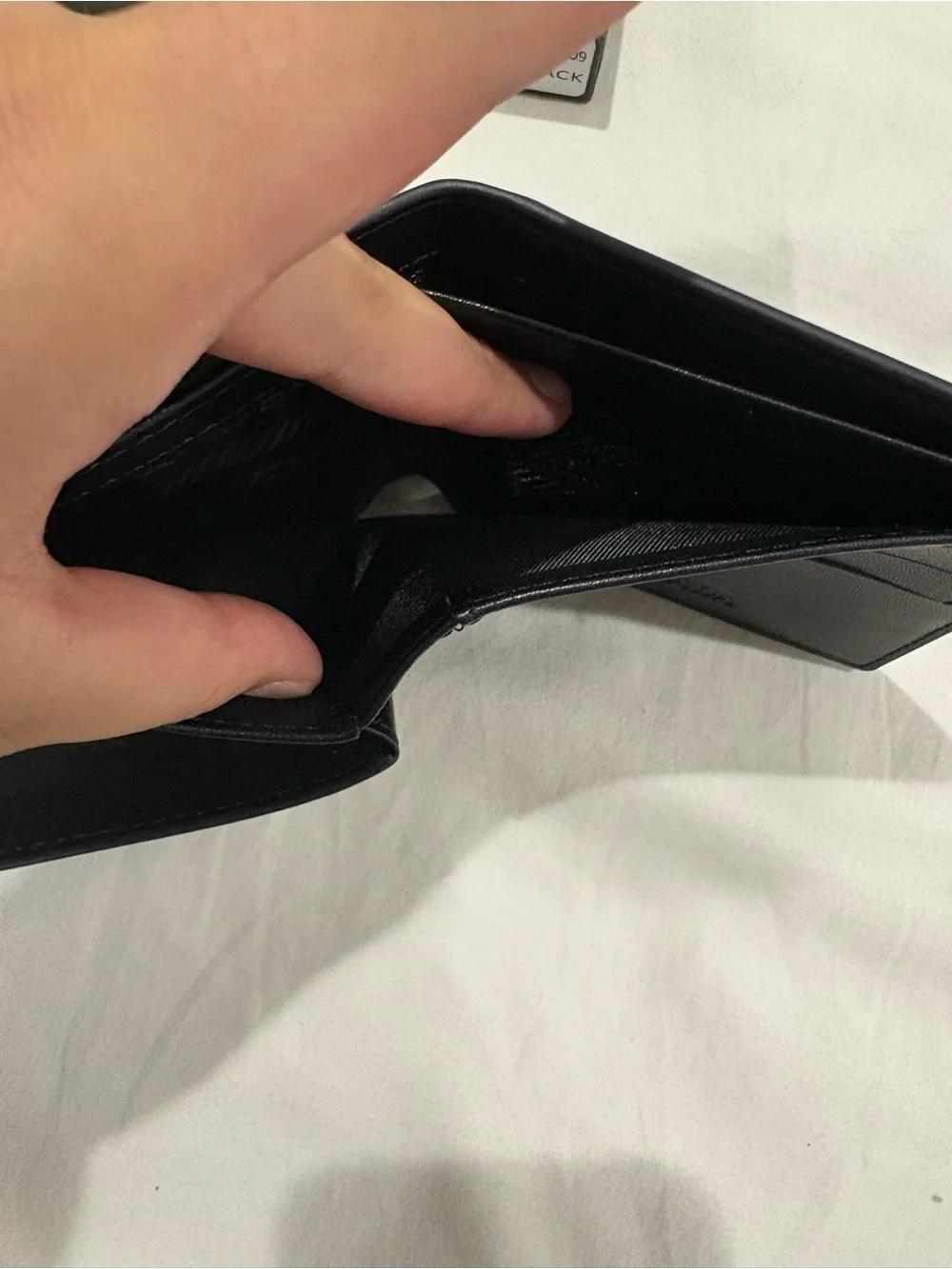 Prada Black Saffiano Logo Accessory Box